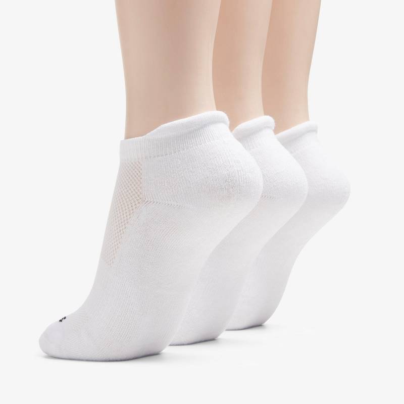Clarks 3 Pack Solid Athletic Sock Beyaz | CLKS-84639
