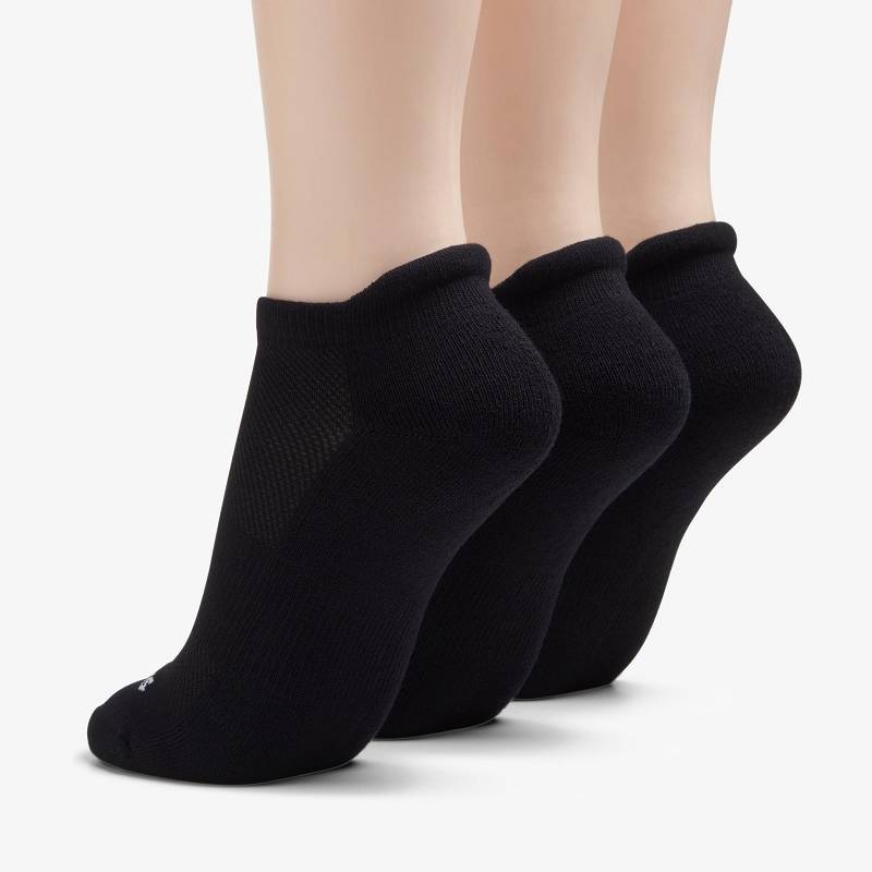 Clarks 3 Pack Solid Athletic Sock Siyah | CLKS-84638