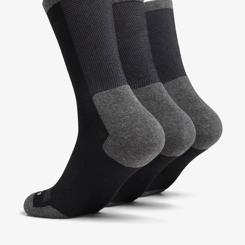 Clarks 3 Pack Sport Crew Sock Siyah | CLKS-84168