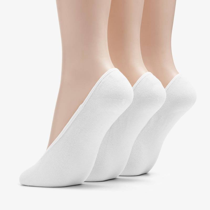 Clarks 3 pack Solid Liner Sock Beyaz | CLKS-84634