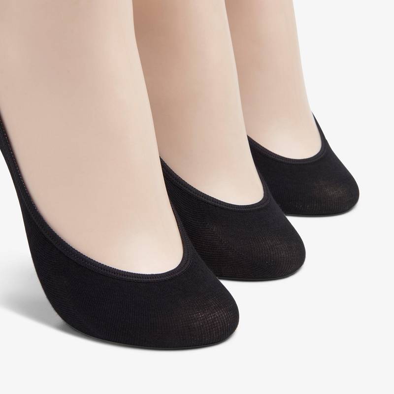 Clarks 3 pack Solid Liner Sock Siyah | CLKS-84176