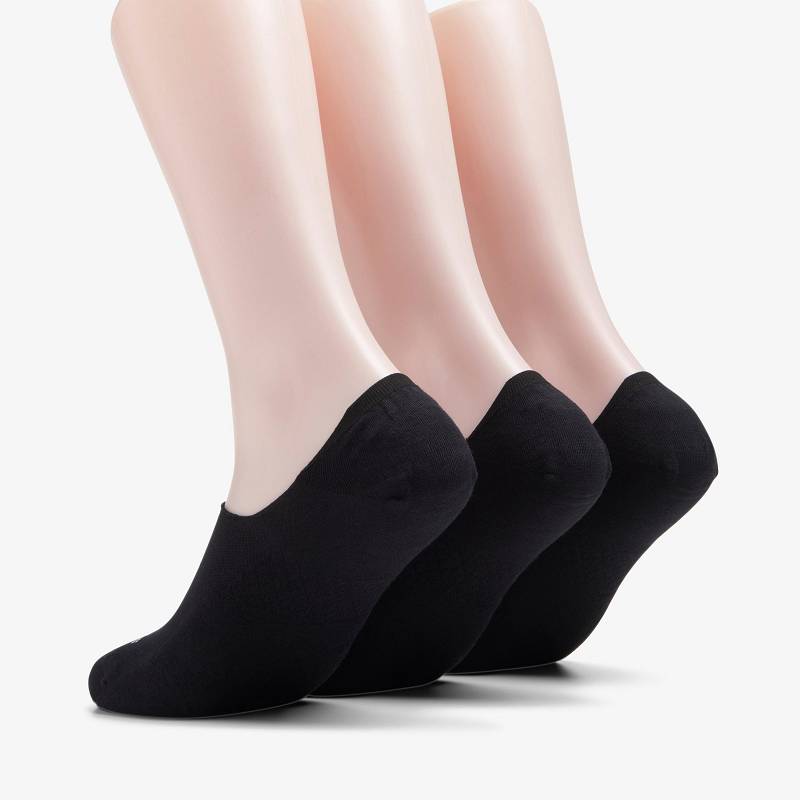 Clarks 3 pack Solid Liner Sock Siyah | CLKS-84175