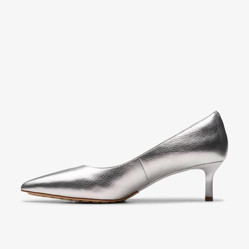 Clarks Adela Court Gümüş | CLKS-85229