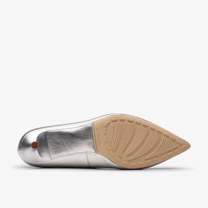 Clarks Adela Court Gümüş | CLKS-85229