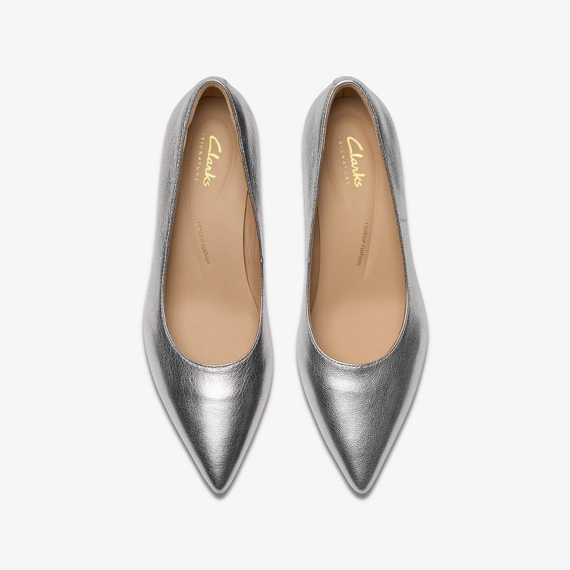 Clarks Adela Court Gümüş | CLKS-85229