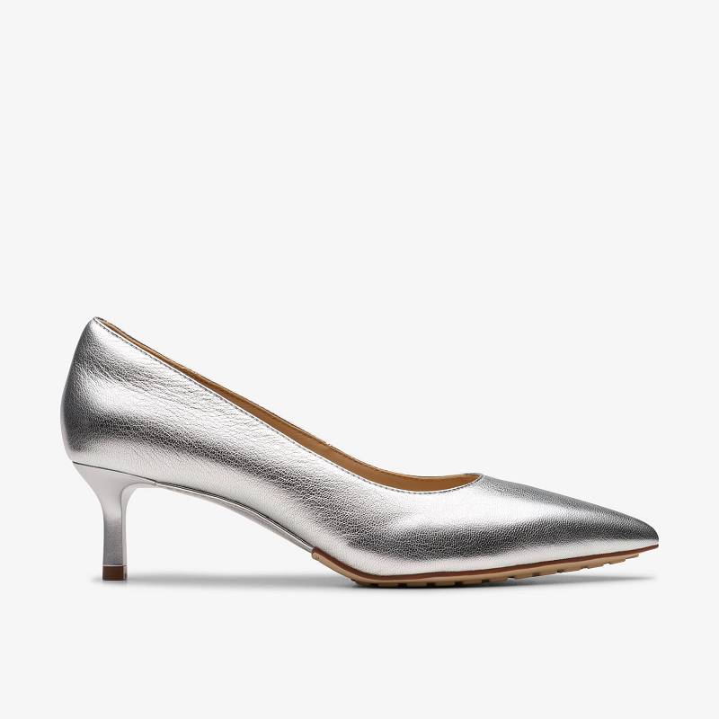 Clarks Adela Court Gümüş | CLKS-85229
