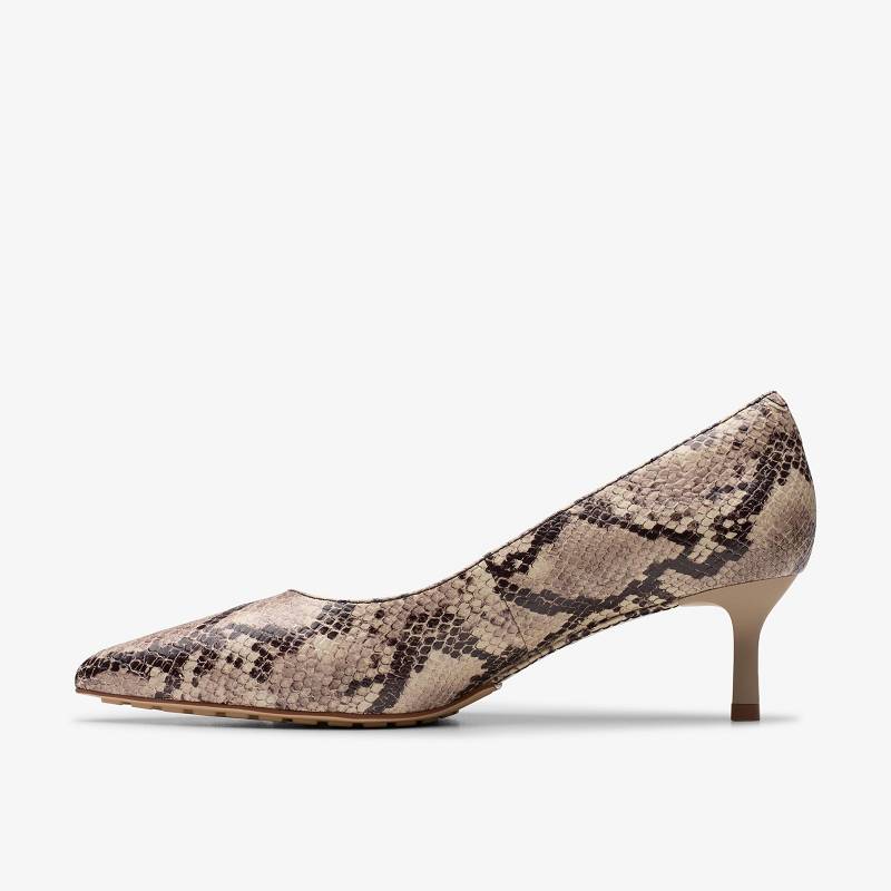 Clarks Adela Court Gri Yılan | CLKS-85018