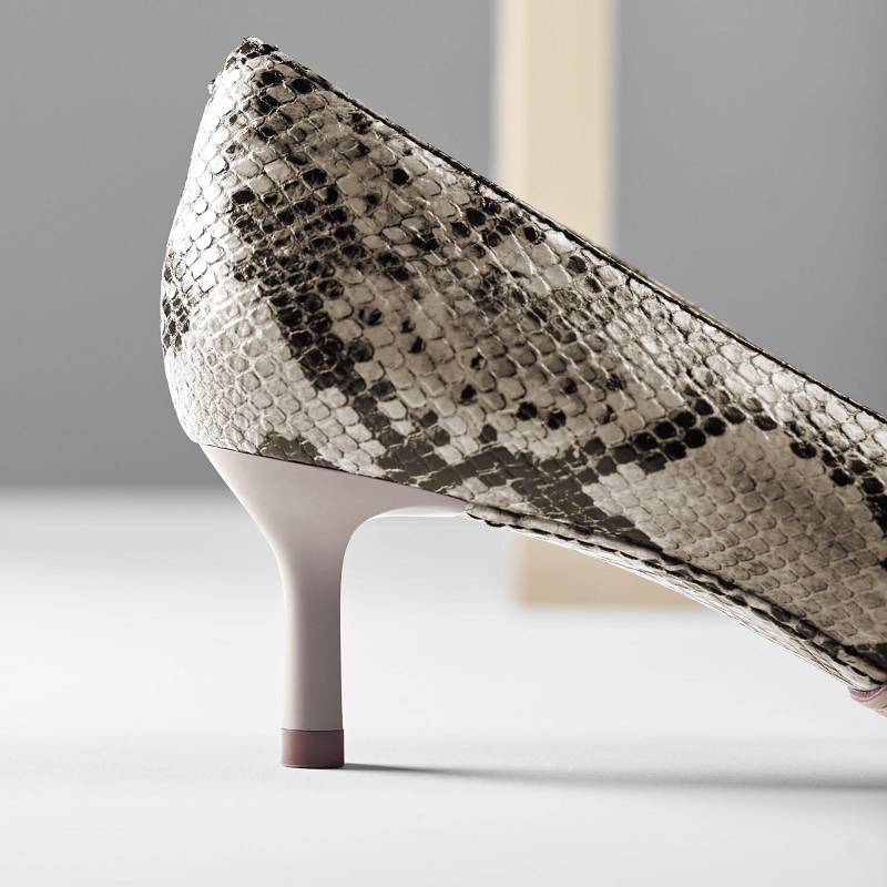 Clarks Adela Court Gri Yılan | CLKS-85197