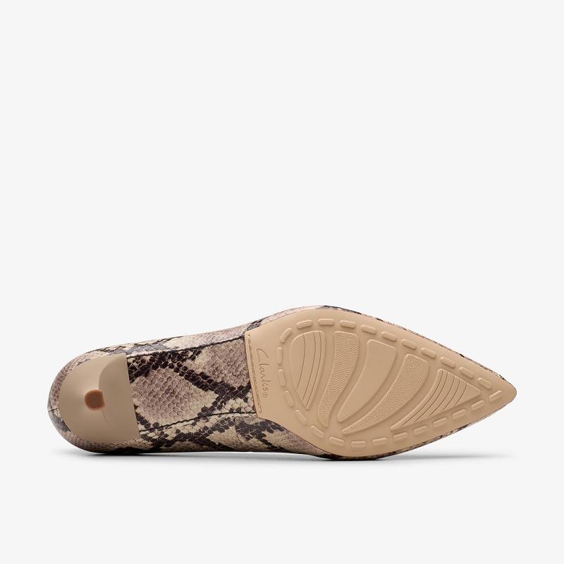 Clarks Adela Court Gri Yılan | CLKS-85197