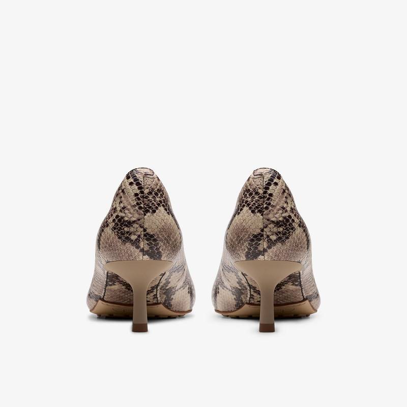 Clarks Adela Court Gri Yılan | CLKS-85197