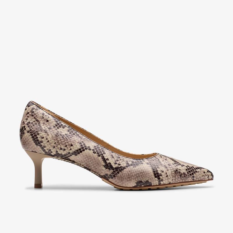 Clarks Adela Court Gri Yılan | CLKS-85197
