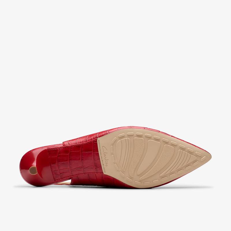 Clarks Adela Sling Kırmızı | CLKS-85189