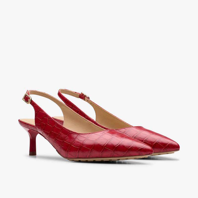 Clarks Adela Sling Kırmızı | CLKS-85189