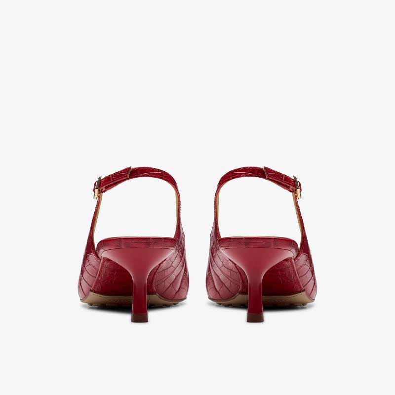 Clarks Adela Sling Kırmızı | CLKS-85189