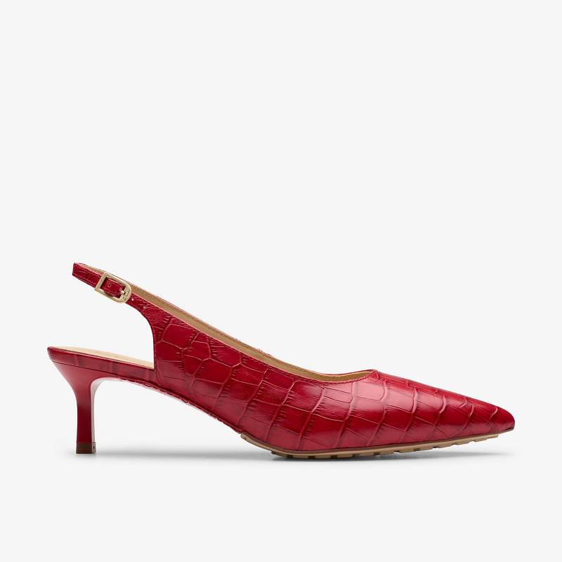 Clarks Adela Sling Kırmızı | CLKS-85189