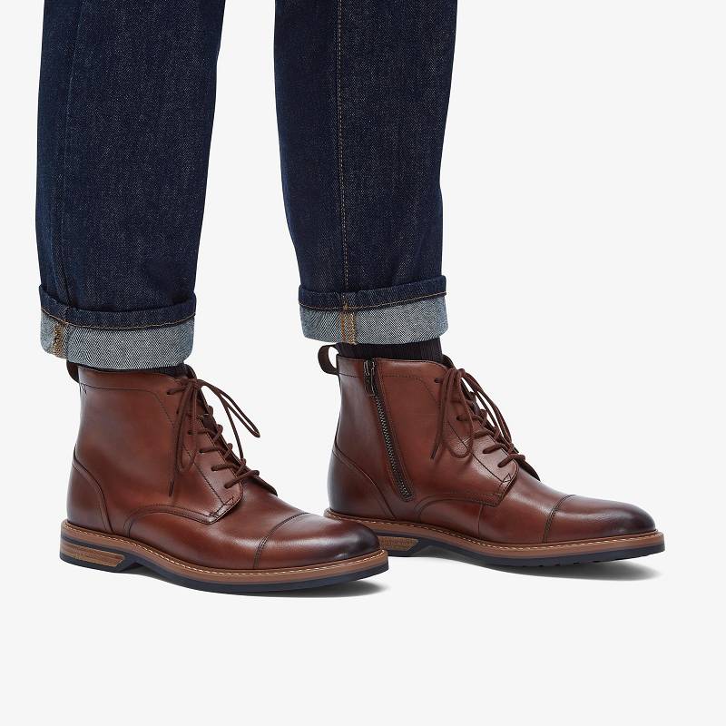 Clarks Aldwin Cap Kahverengi | CLKS-84376