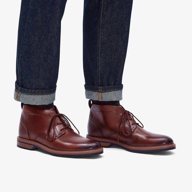 Clarks Aldwin Chukka Kahverengi | CLKS-84547