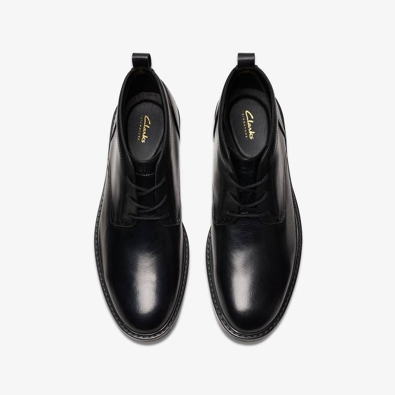 Clarks Aldwin Chukka Siyah | CLKS-84364