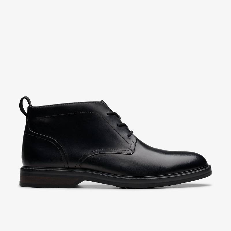 Clarks Aldwin Chukka Siyah | CLKS-84364