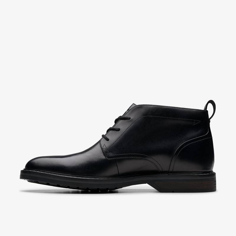 Clarks Aldwin Chukka Siyah | CLKS-84436