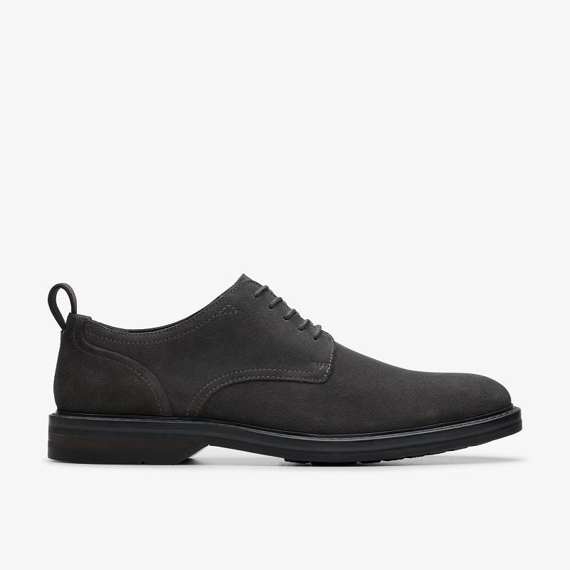 Clarks Aldwin Lace Koyu Gri | CLKS-84418