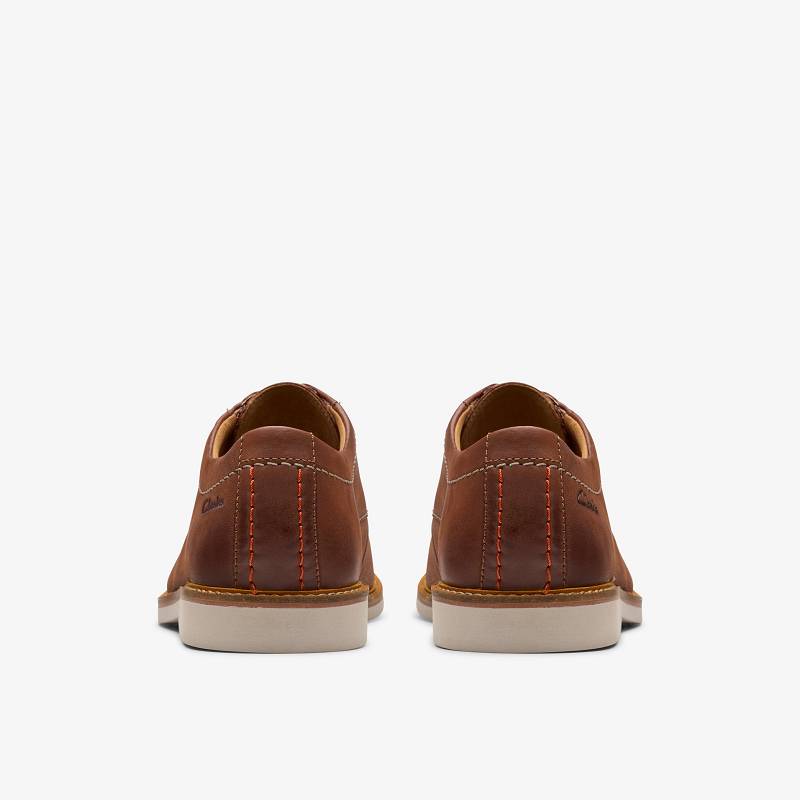 Clarks Atticus LT Lace Koyu Kahverengi | CLKS-84322