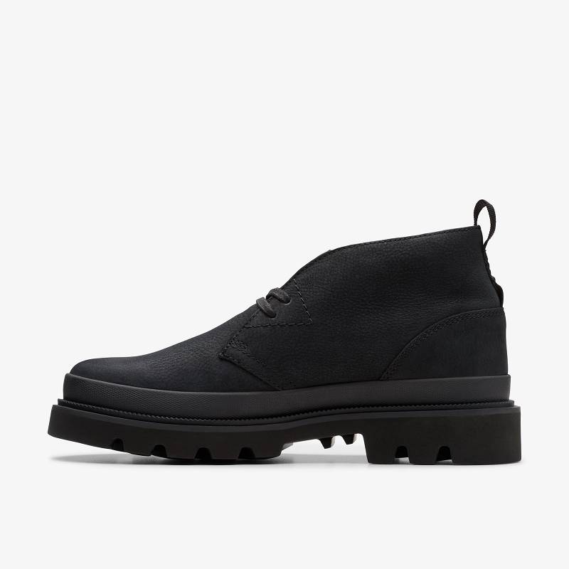 Clarks Badell Desert Boot Siyah | CLKS-84573