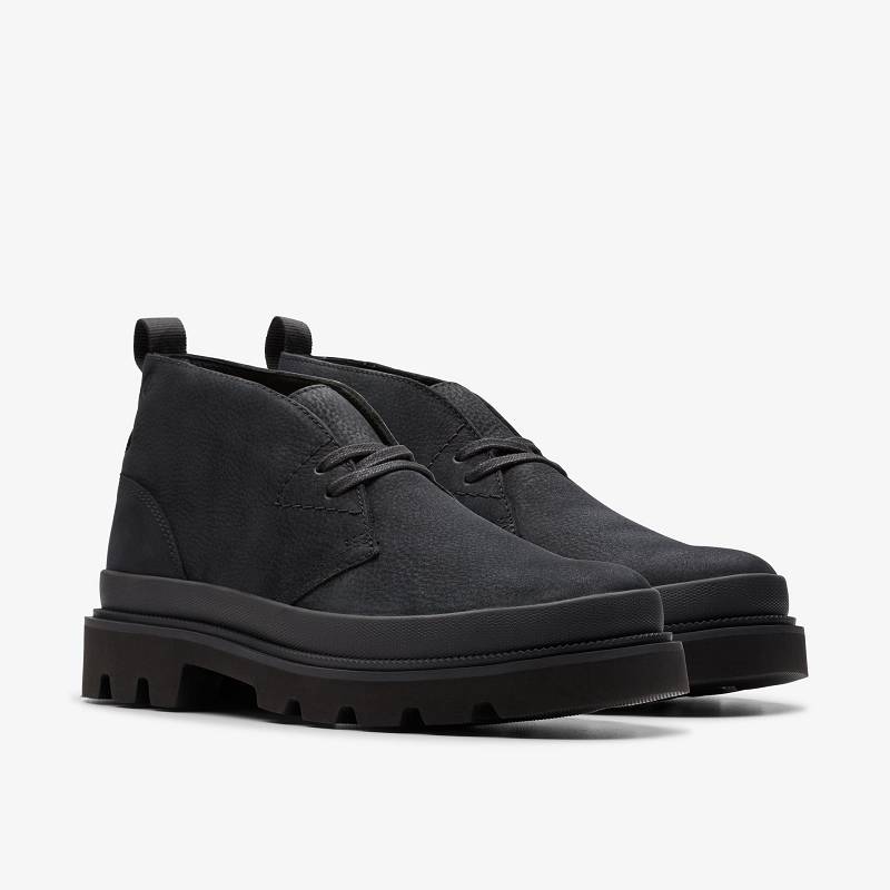 Clarks Badell Desert Boot Siyah | CLKS-84573