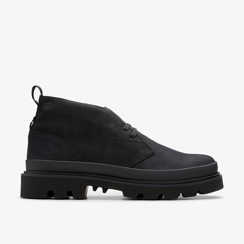 Clarks Badell Desert Boot Siyah | CLKS-84573