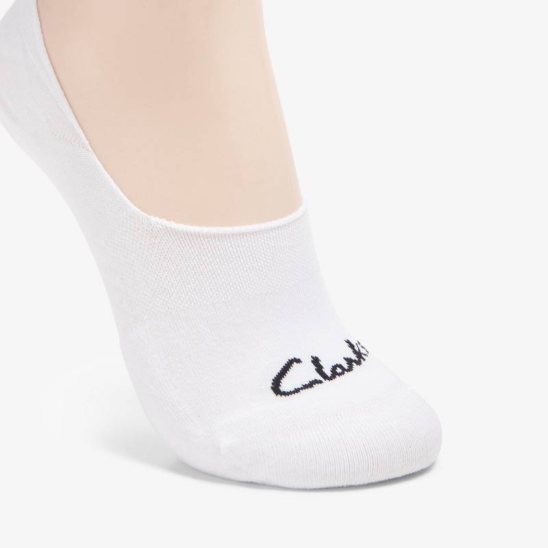 Clarks Basic Liner Sock Beyaz | CLKS-84653