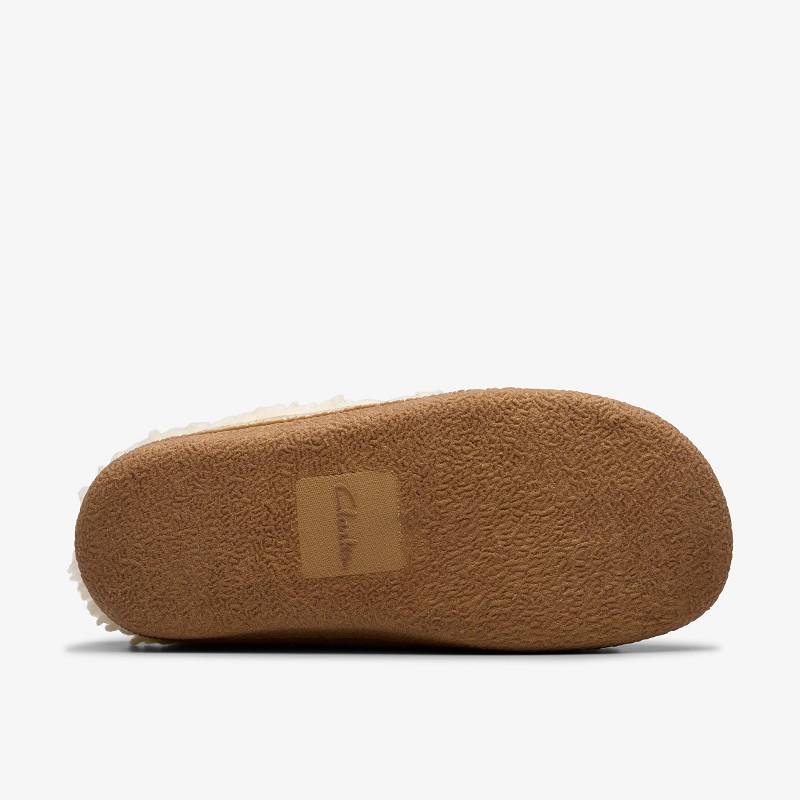 Clarks Belle Wych Slippers Beyaz | CLKS-84676