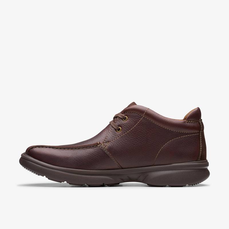 Clarks Bradley Up Koyu Kahverengi | CLKS-84588