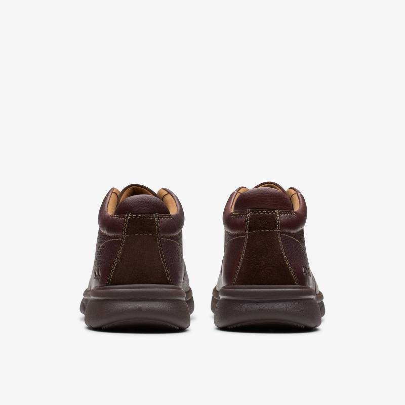 Clarks Bradley Up Koyu Kahverengi | CLKS-84588