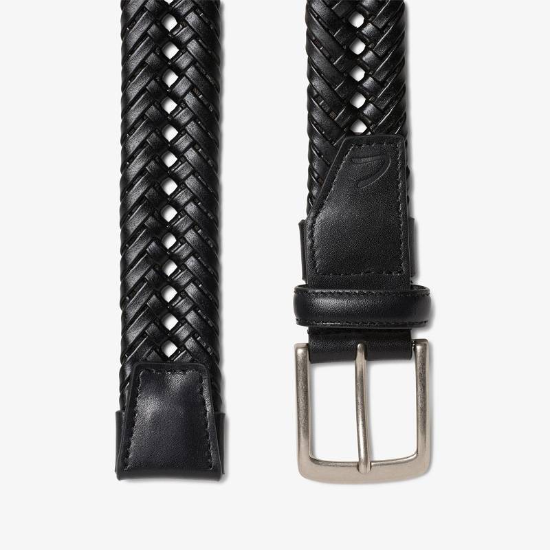 Clarks Braided Belt Siyah | CLKS-84196