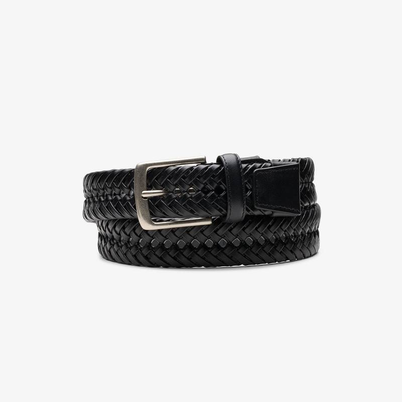 Clarks Braided Belt Siyah | CLKS-84196