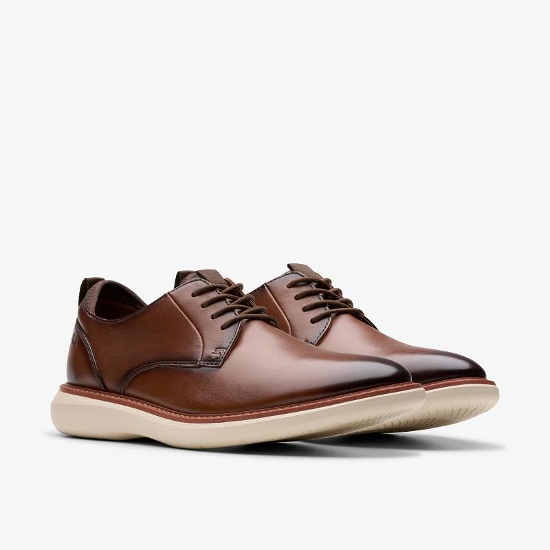 Clarks Brantin Plain Koyu Kahverengi | CLKS-84475