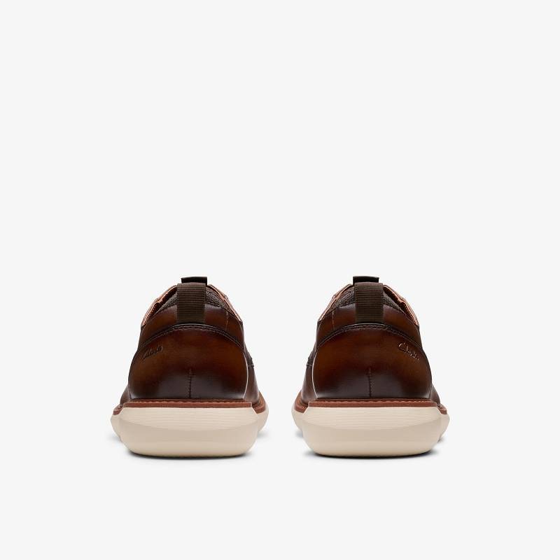 Clarks Brantin Plain Koyu Kahverengi | CLKS-84314