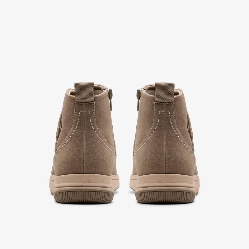 Clarks Breeze Cora Koyu Gri Kahverengi | CLKS-85466