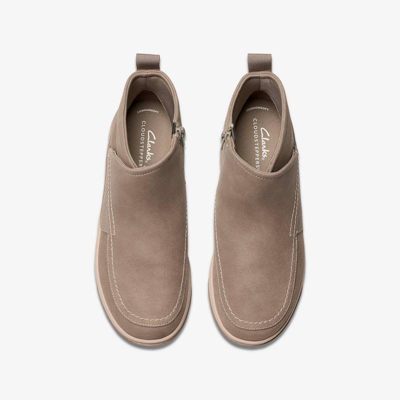 Clarks Breeze Cora Koyu Gri Kahverengi | CLKS-85466