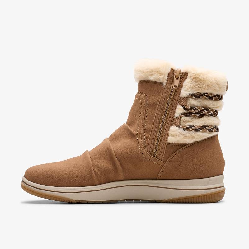 Clarks Breeze Cozy Koyu Kahverengi | CLKS-85457