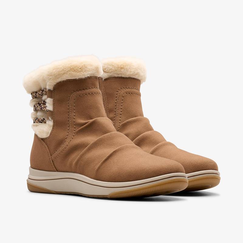 Clarks Breeze Cozy Koyu Kahverengi | CLKS-85457
