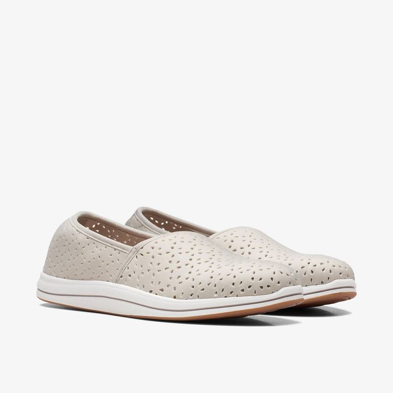 Clarks Breeze Emily Açık Gri Kahverengi | CLKS-85351