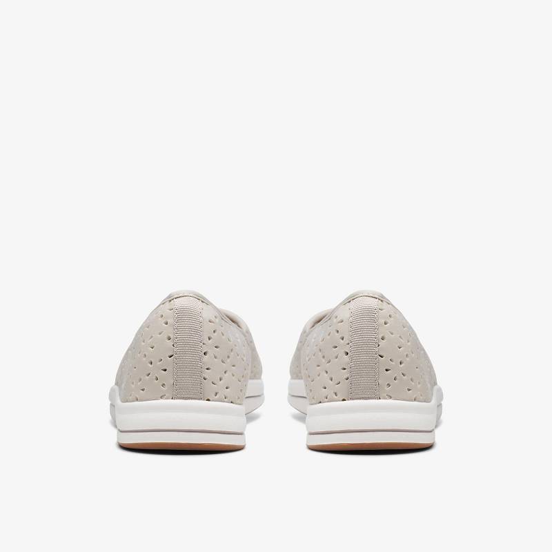 Clarks Breeze Emily Açık Gri Kahverengi | CLKS-84862