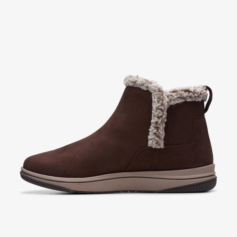 Clarks Breeze Fur Koyu Kahverengi | CLKS-85468