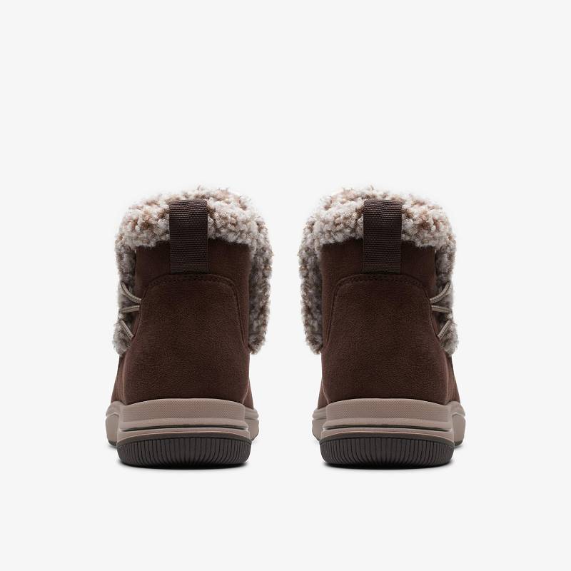 Clarks Breeze Fur Koyu Kahverengi | CLKS-85468