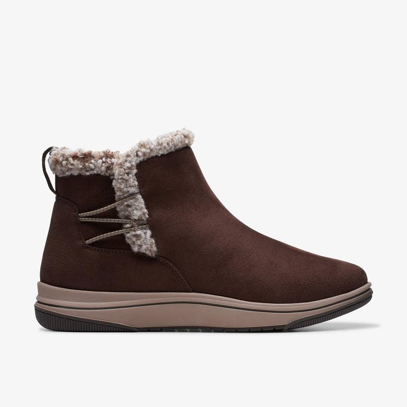 Clarks Breeze Fur Koyu Kahverengi | CLKS-85468