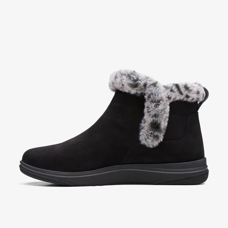 Clarks Breeze Fur Siyah | CLKS-85469