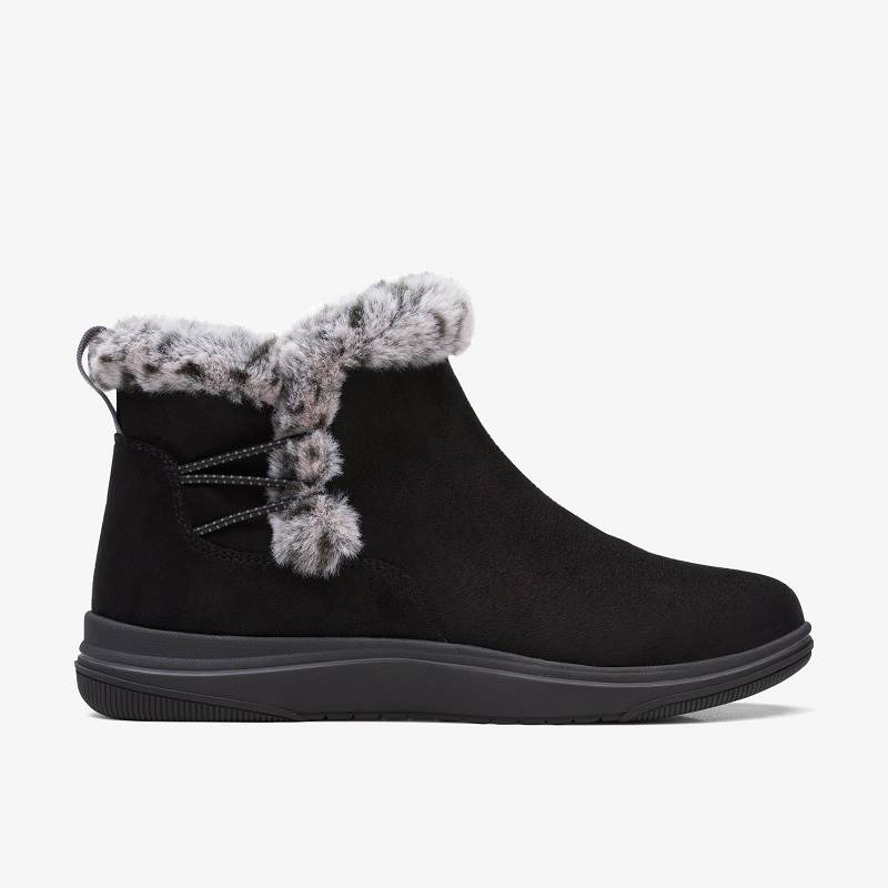 Clarks Breeze Fur Siyah | CLKS-85469