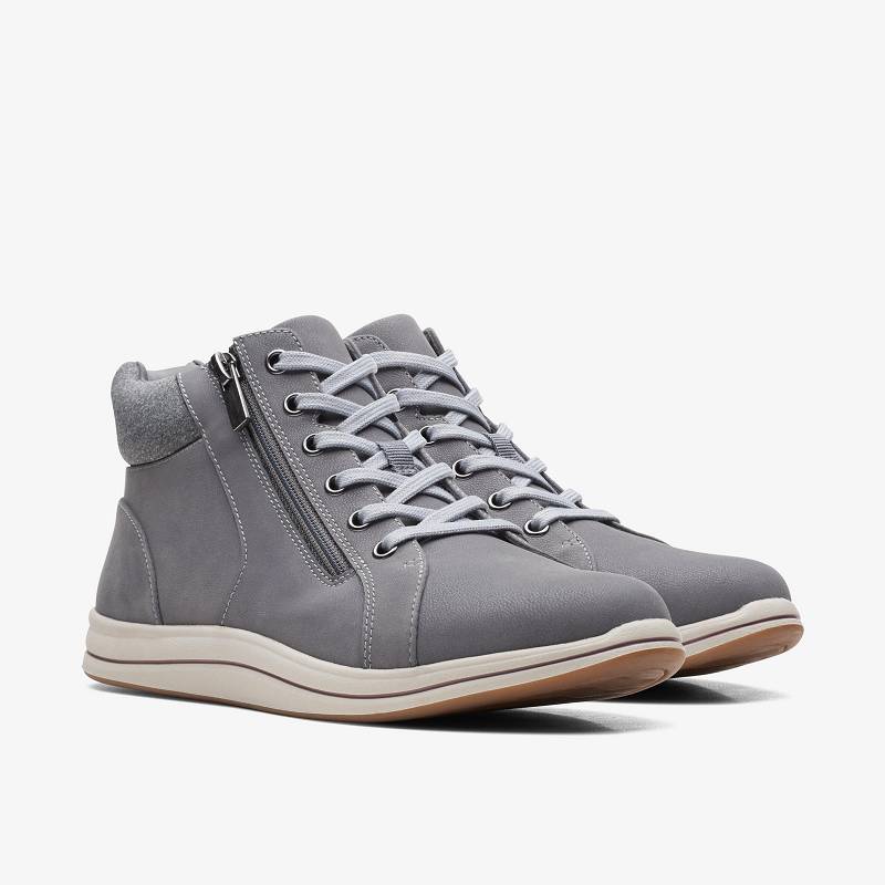 Clarks Breeze Glide Koyu Gri | CLKS-85545