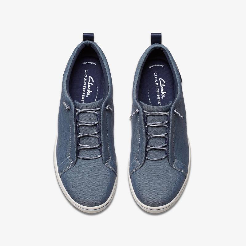 Clarks Breeze Sky Lace Lacivert | CLKS-85182